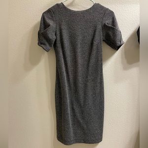 00P Banana Republic Grey Work Dress